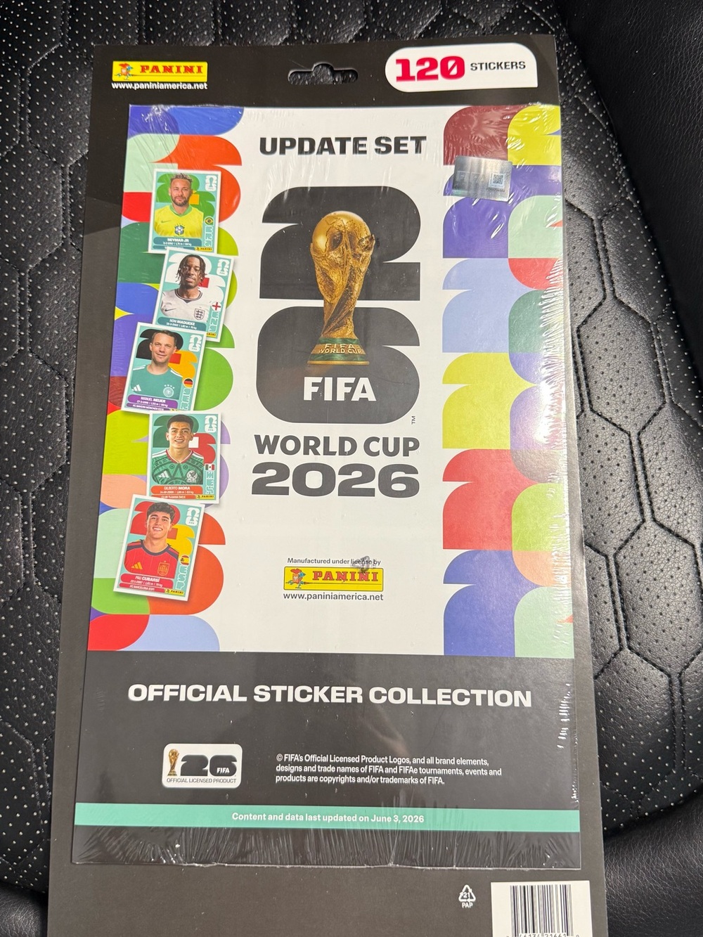 Panini Multicolor FIFA World Cup 2026 Sticker Update Set